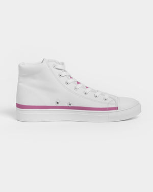 "Bubblegum Pink" Collection Women's Hightop Canvas Shoe