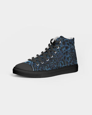 Royal Touch Men's Hightop Canvas Shoe - Black