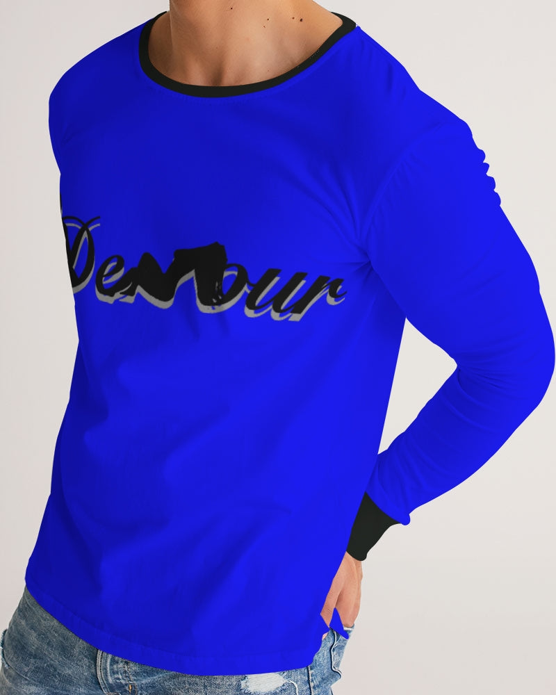 "Don't Leave Me Blue" Collection Men's Long Sleeve Tee