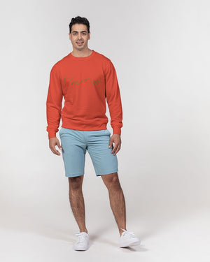 Red Zone Men's Classic French Terry Crewneck Pullover