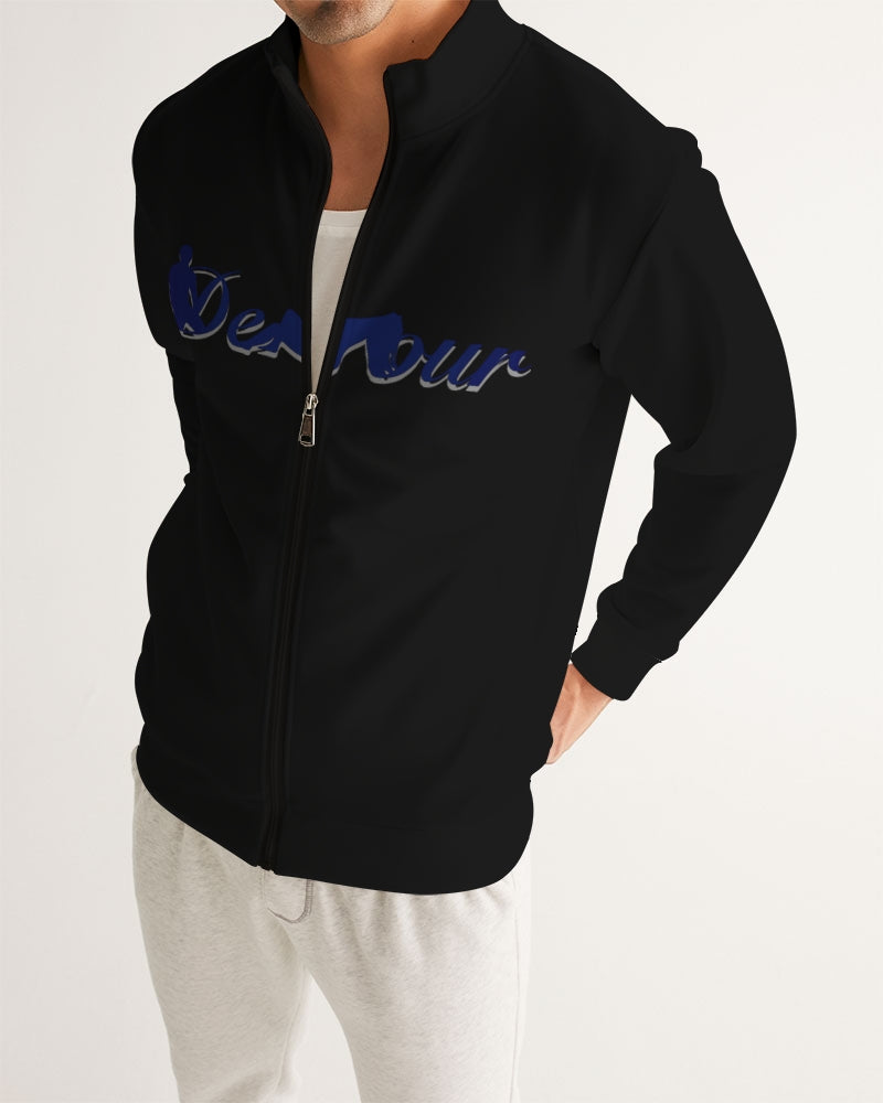 "Black Out" Collection Men's Track Jacket