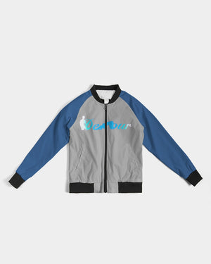 "Don't Leave Me Blue" Women's Bomber Jacket