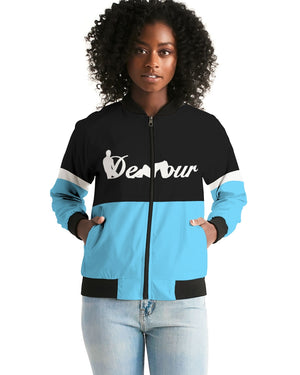 "Black Out" Collection Women's Bomber Jacket