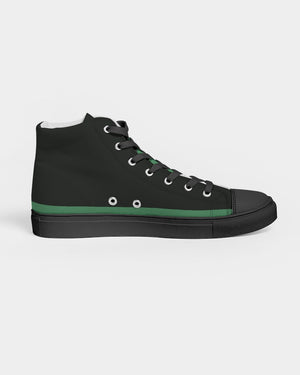 Go Mode Men's Hightop Canvas Shoe - Black