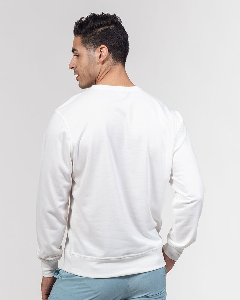 DeVour The Moment Men's Classic French Terry Crewneck Pullover
