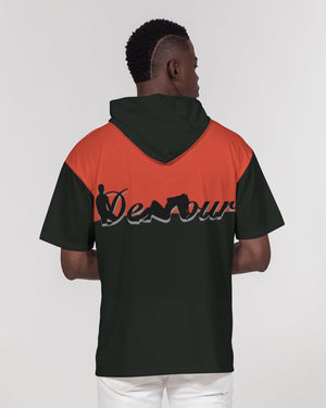 Red Zone Men's Premium Heavyweight Short Sleeve Hoodie