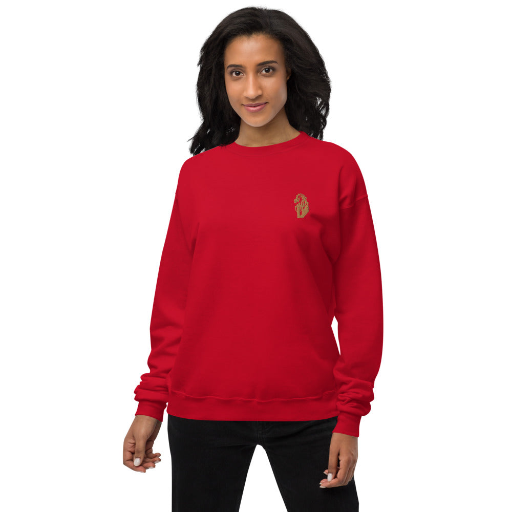 Unisex fleece sweatshirt