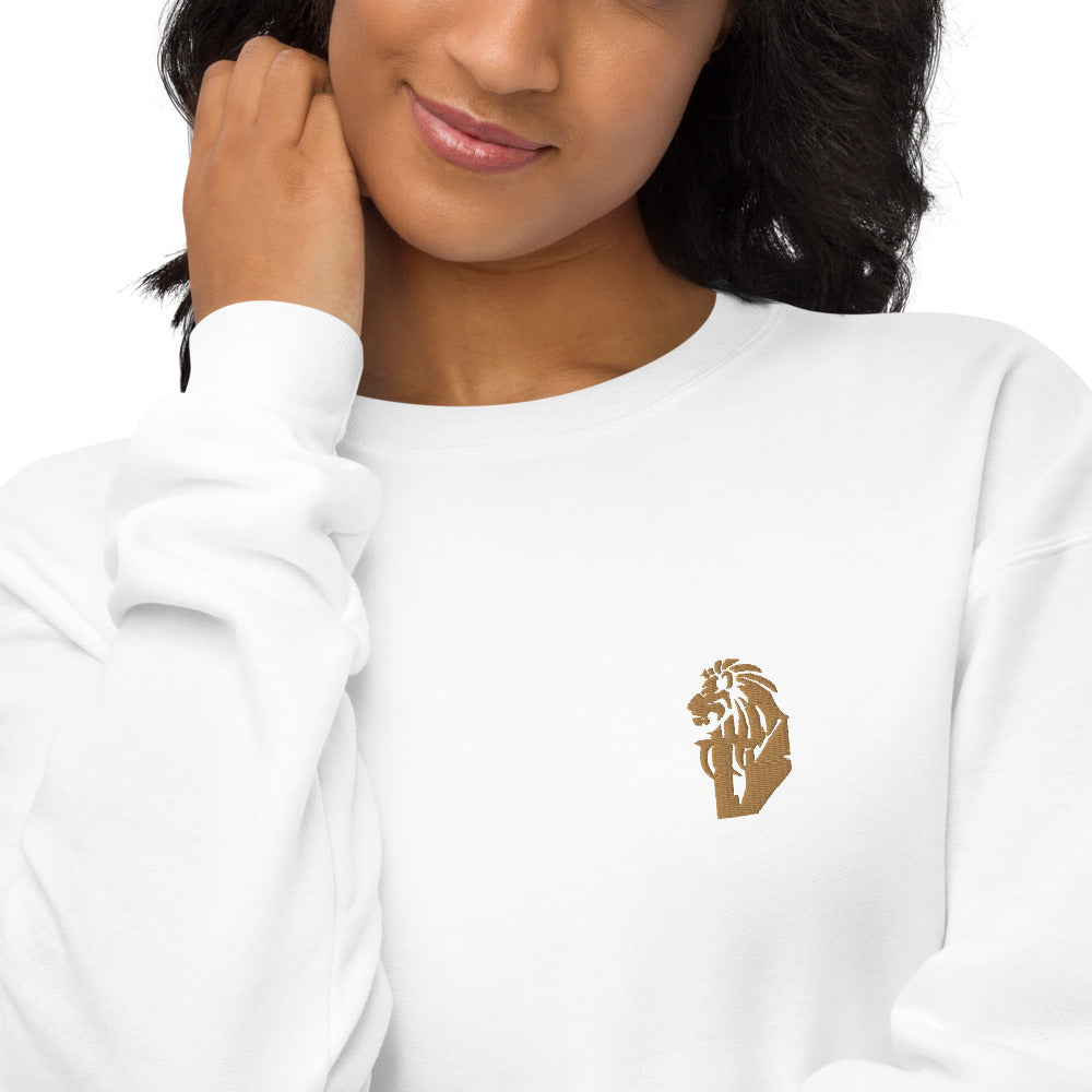 Unisex fleece sweatshirt